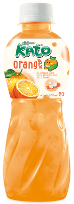 A77707 Nata De Coco KATO Orange 320 ml
